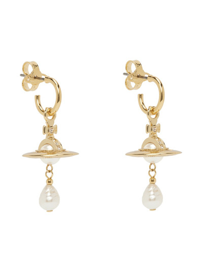 Vivienne Westwood Gold Aleksa Earrings outlook