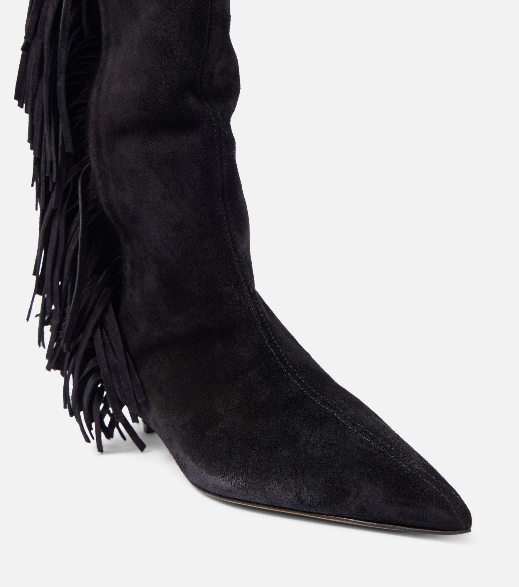 Jessie 35 suede knee-high boots - 5