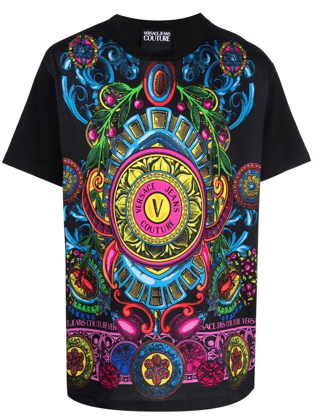 Regalia-print T-shirt - 1