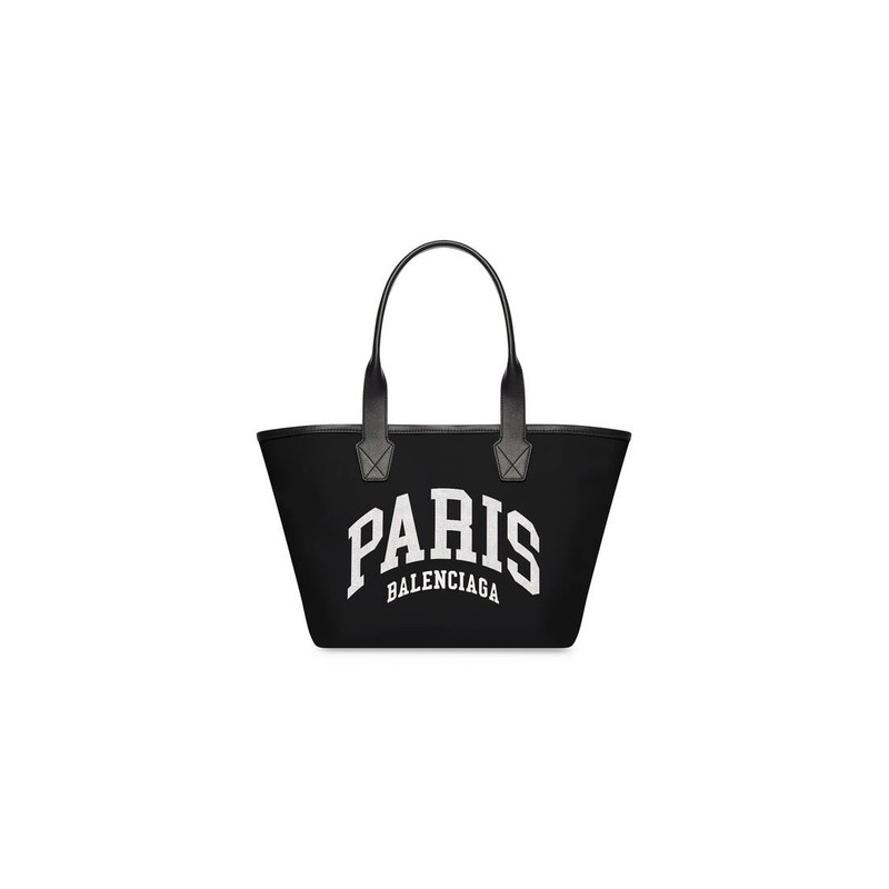Women's Cities Paris Jumbo Small Tote Bag in Black - 1