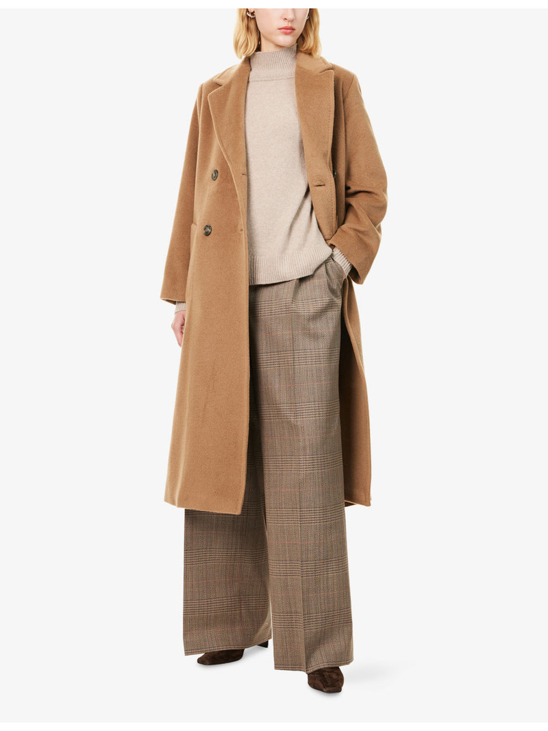 WEEKEND Max Mara Zufolo Double-Breasted Wool Overcoat outlook
