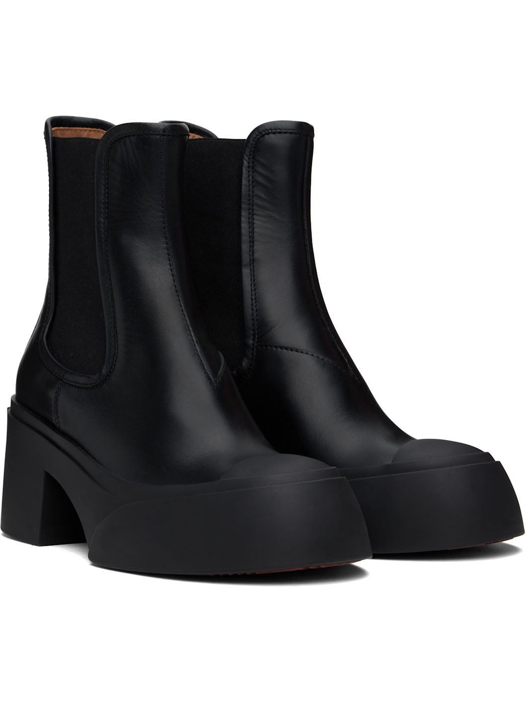 Black Pablo Toe Chelsea Boots - 4