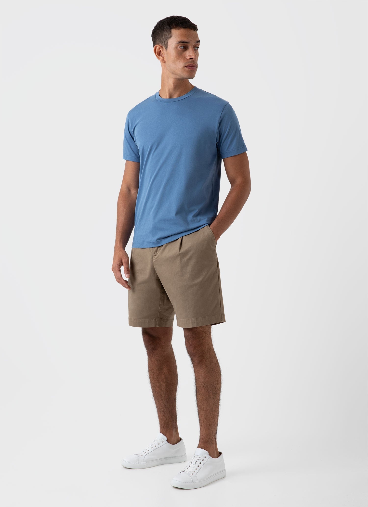 Pleated Twill Short - 3