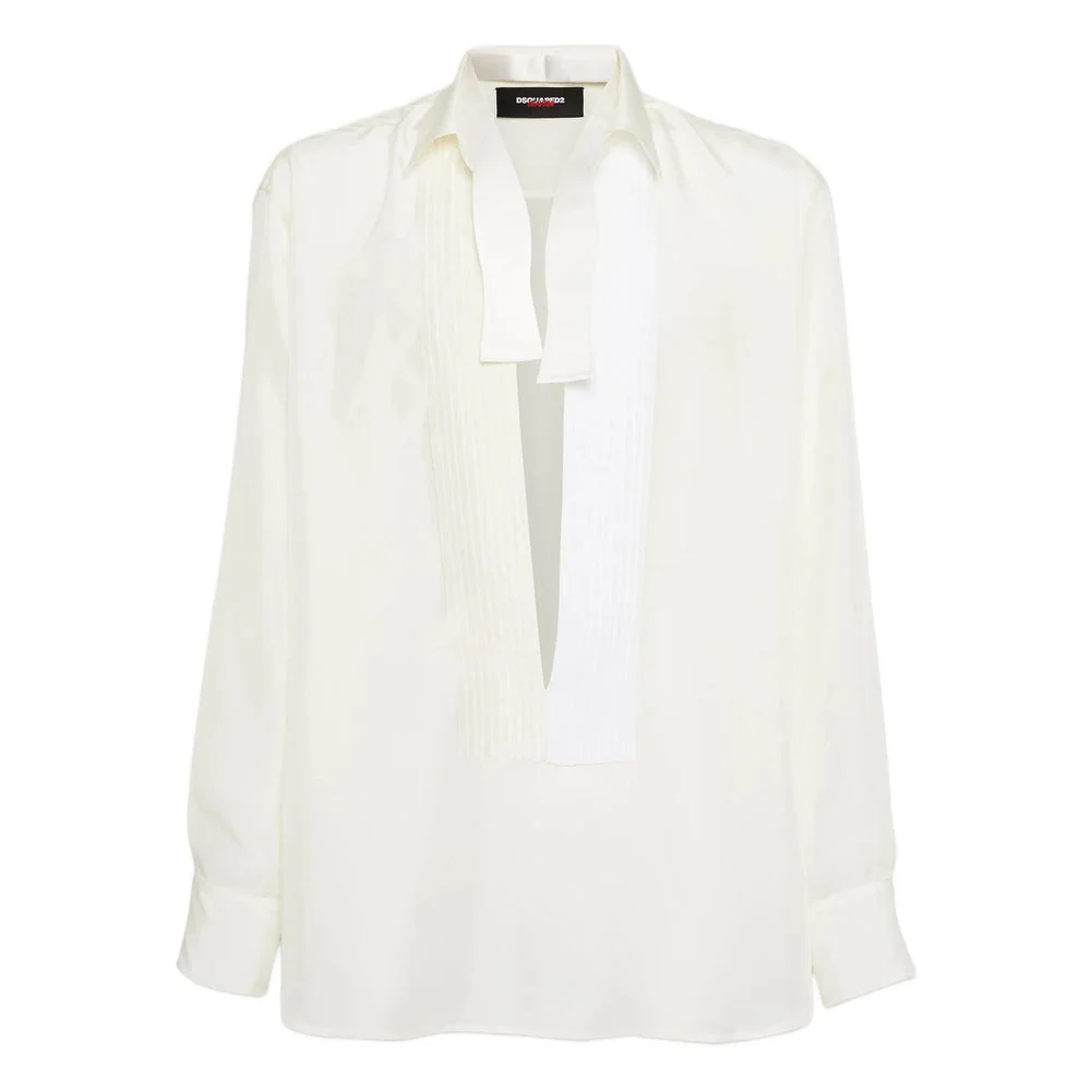 Dsquared2 White Shirts Men - 1