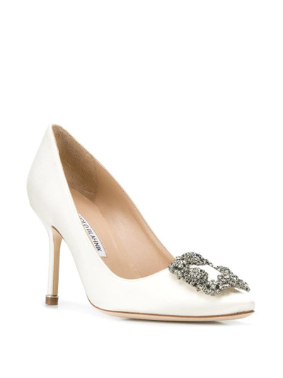 Manolo Blahnik Hangisi pumps outlook