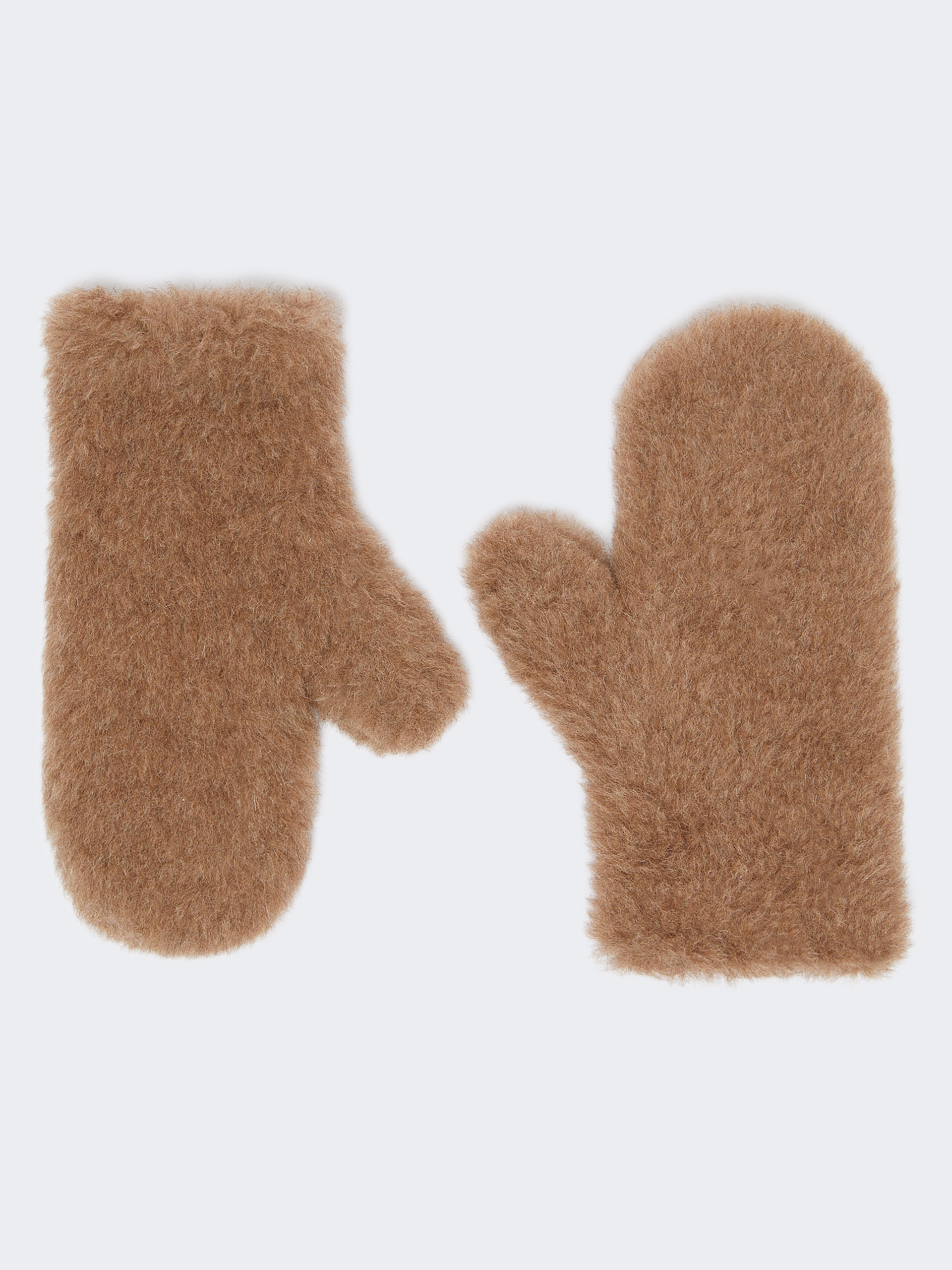 OMBRATO4 Mittens in alpaca and cashmere Teddy fabric - 1