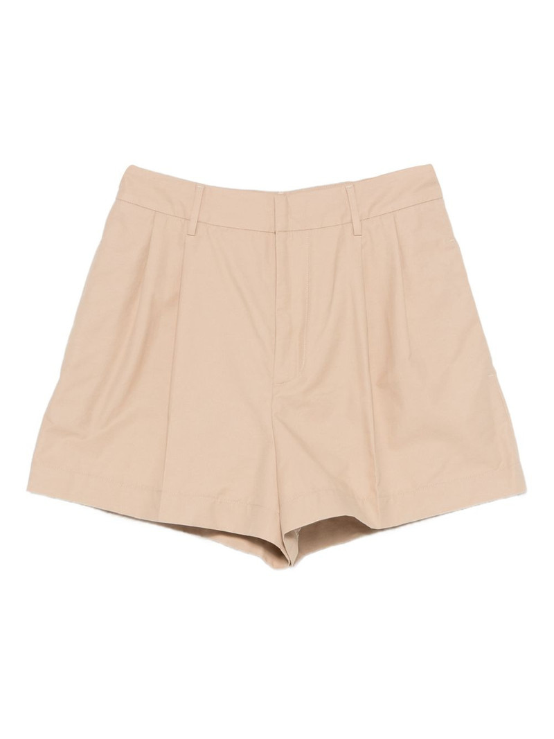 pleated shorts 1