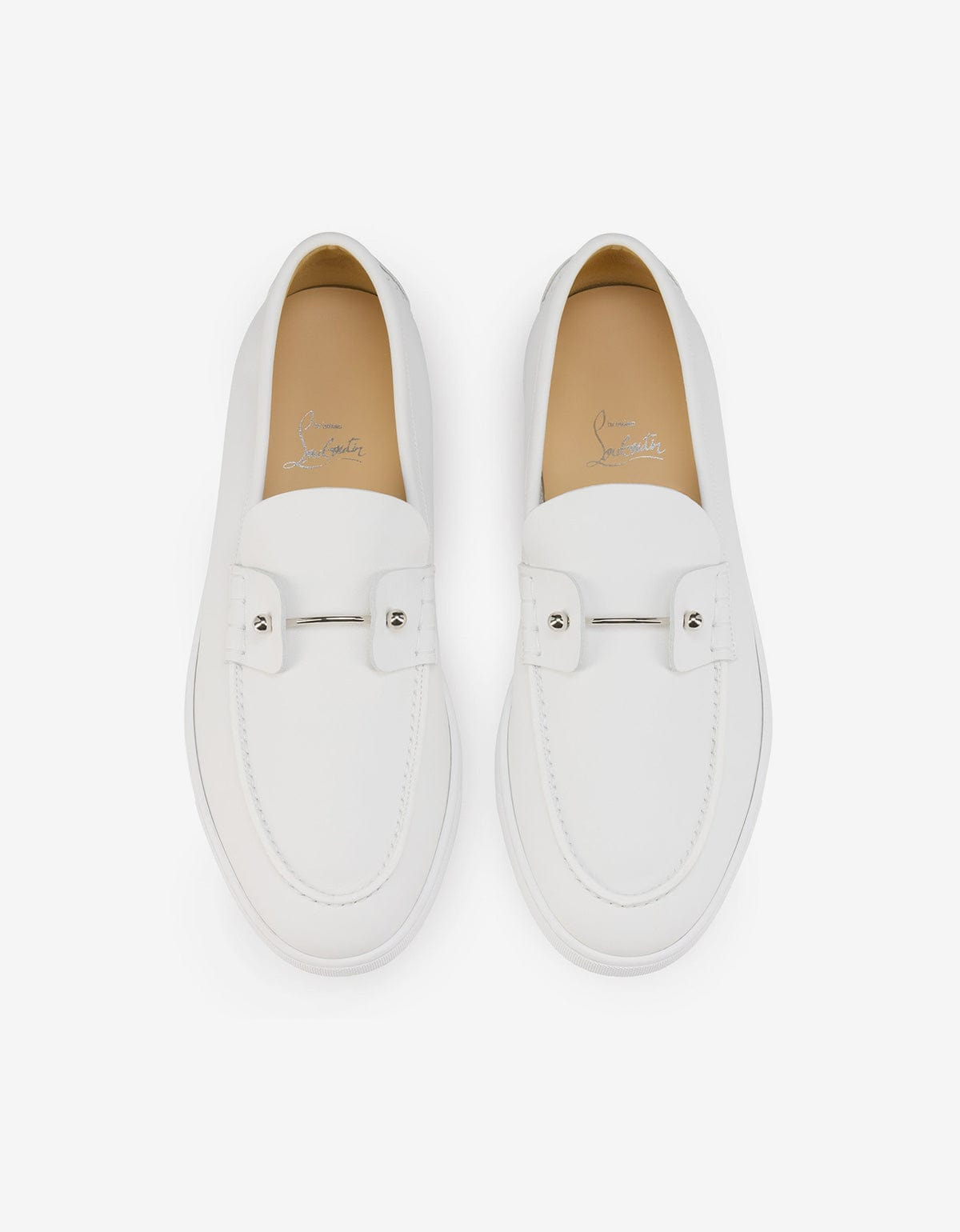Christian Louboutin Chambeliboat White Boat Shoes - 6