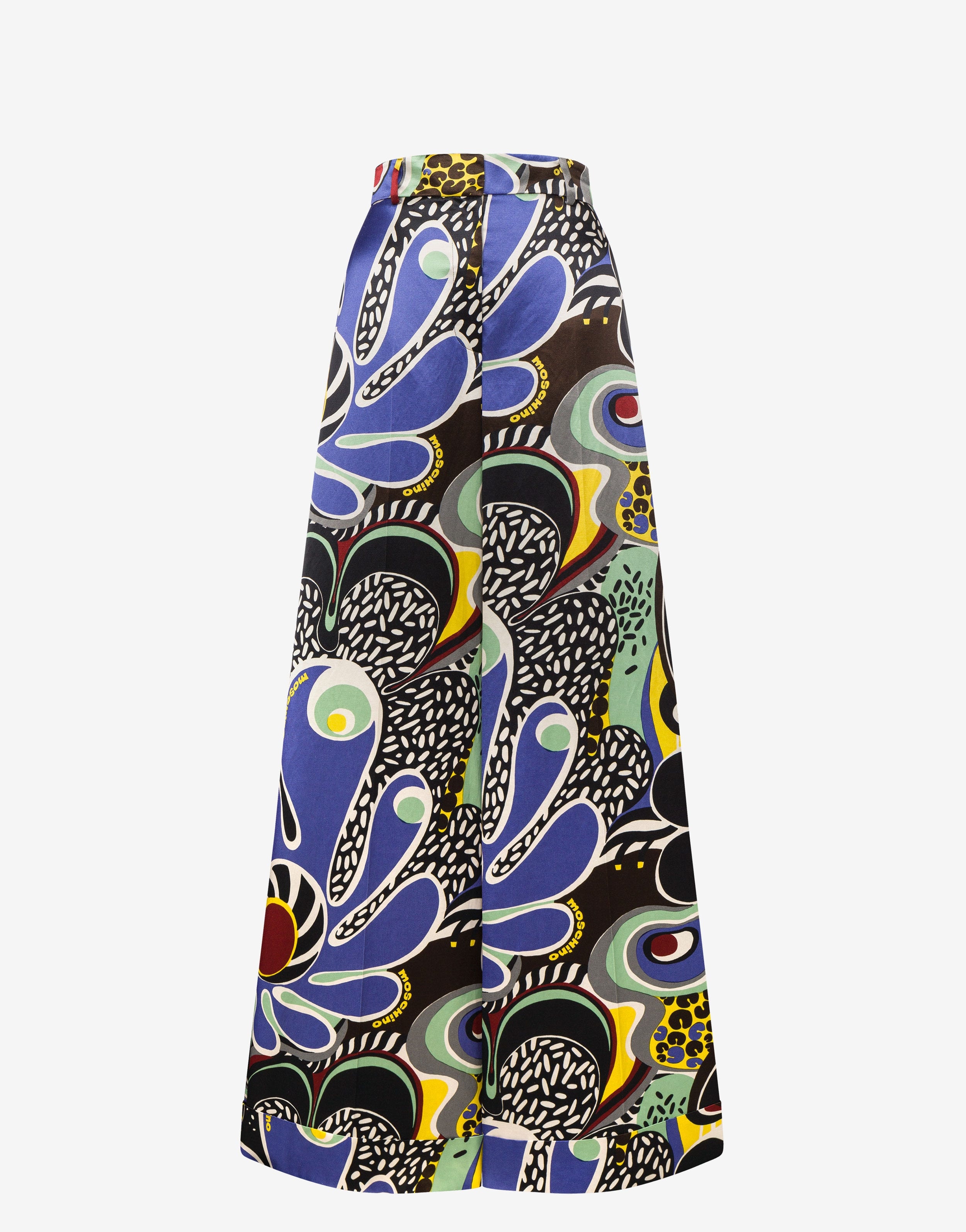 PSYCHEDELIC PRINT PALAZZO TROUSERS - 1