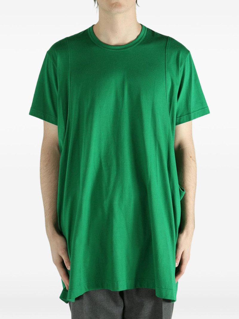Comme des Garçons Homme Plus cut-out T-shirt outlook