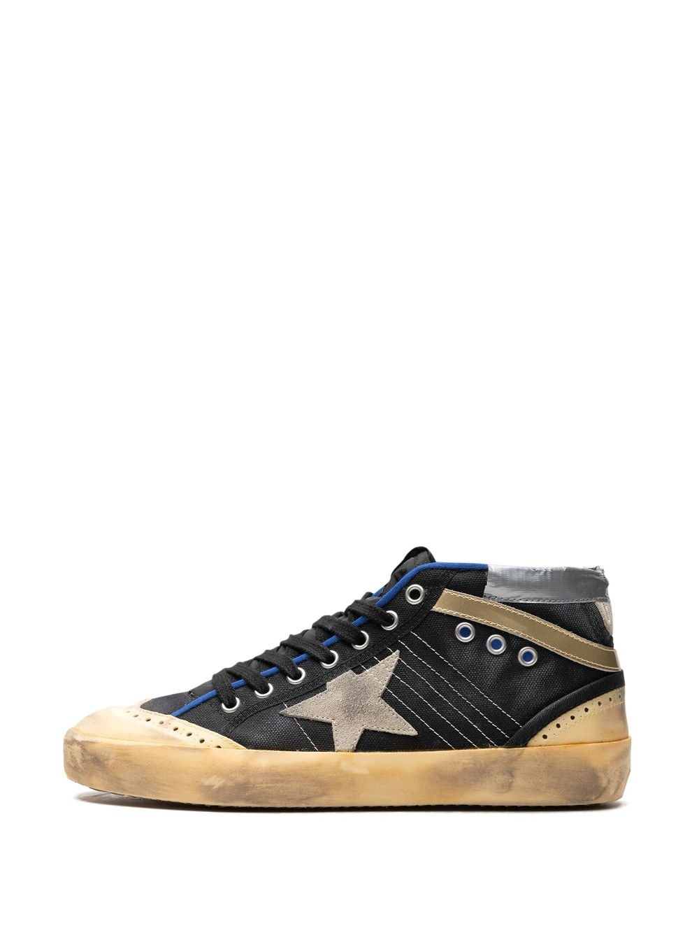 Mid Star "Black/Ice Vanilla/Gold" sneakers - 5