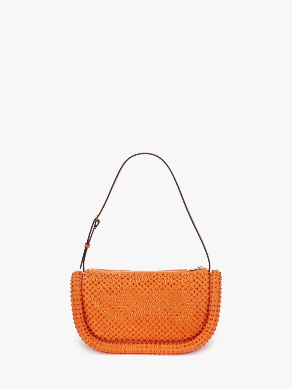 BUMPER-15 LEATHER SHOULDER BAG WITH CRYSTAL - 5