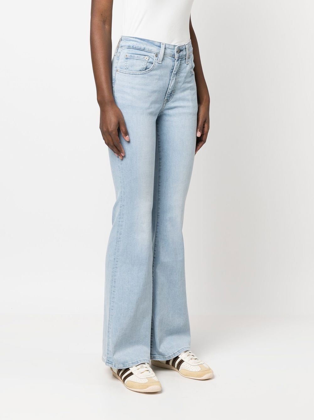 726 high rise flare jeans - 3