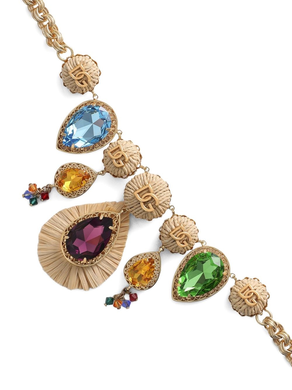 gem-embellished necklace - 3