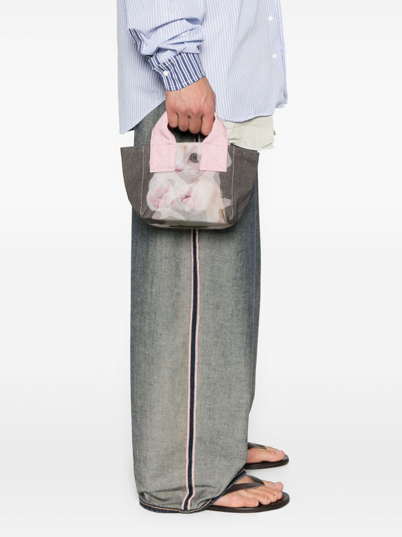 OTTOLINGER cat-print tote bag outlook