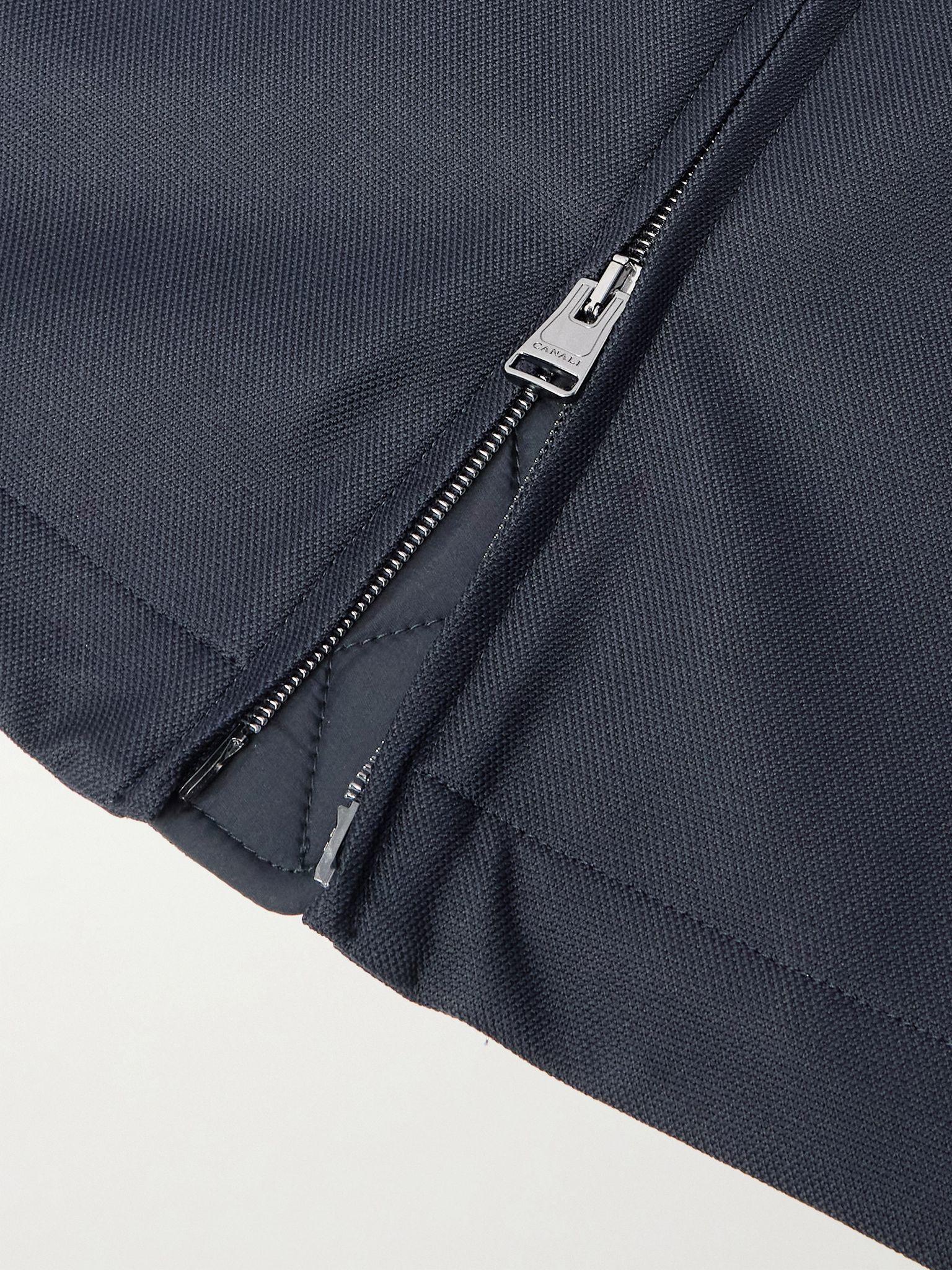 Aston Padded Shell Zip-Up Gilet Blue - 6