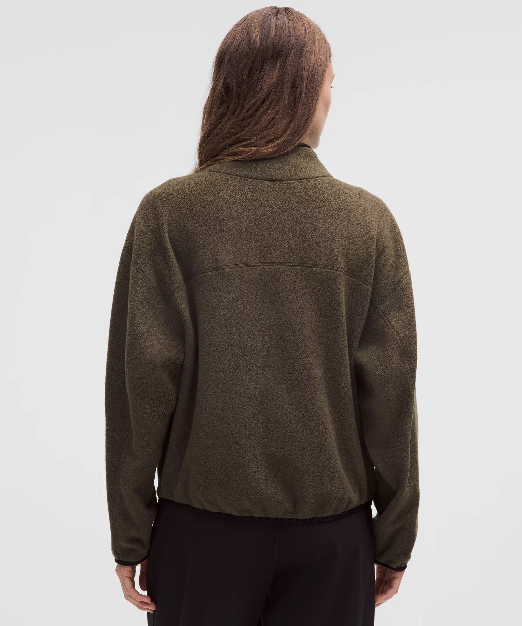 Tumbled Fleece Half-Zip Jacket - 3