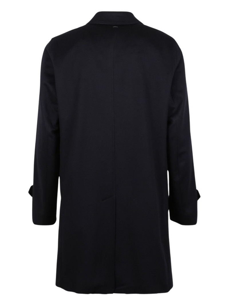 Herno buttoned coat outlook