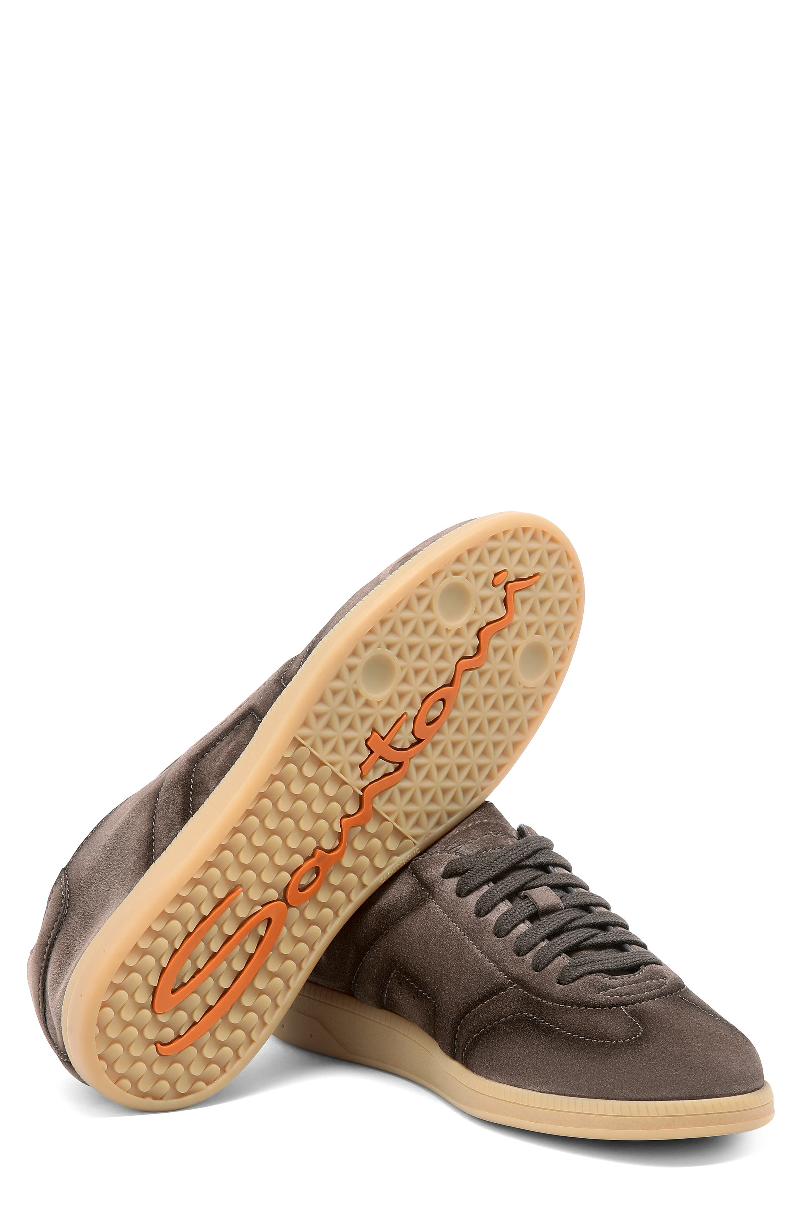 Santoni Oly Cube Sneaker in Brown at Nordstrom - 6