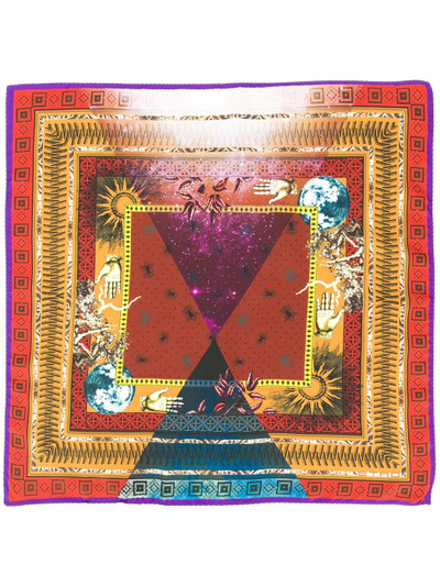 Etro mix print scarf outlook