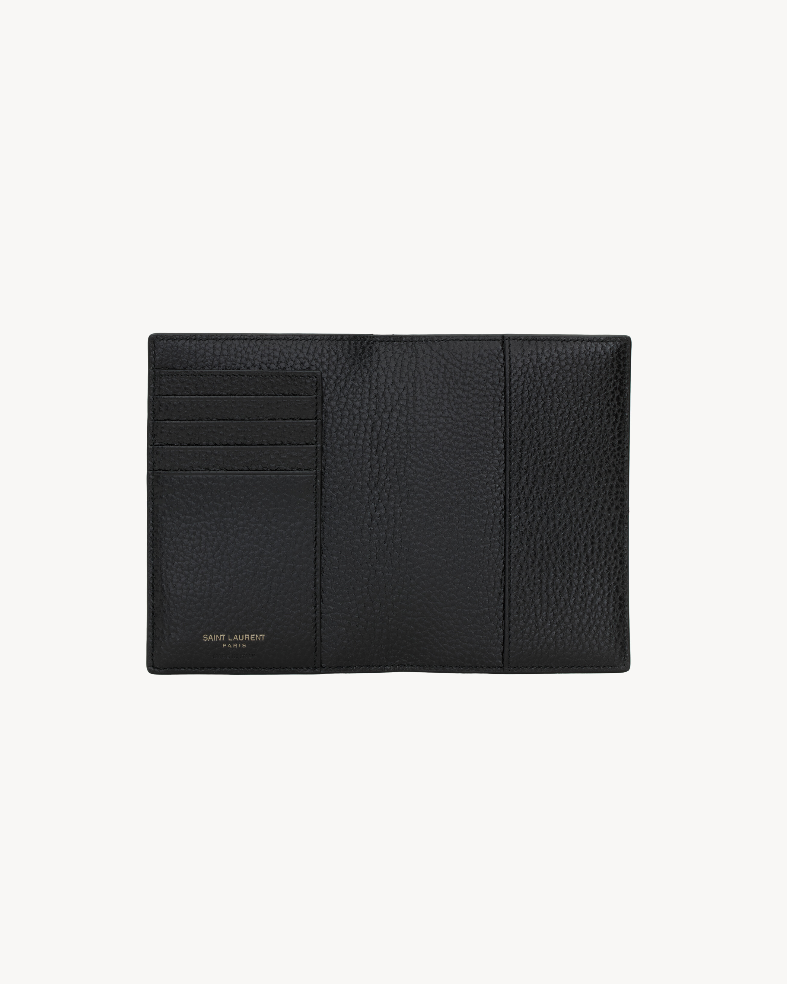 TINY CASSANDRE PASSPORT CASE IN GRAINED LEATHER - 3