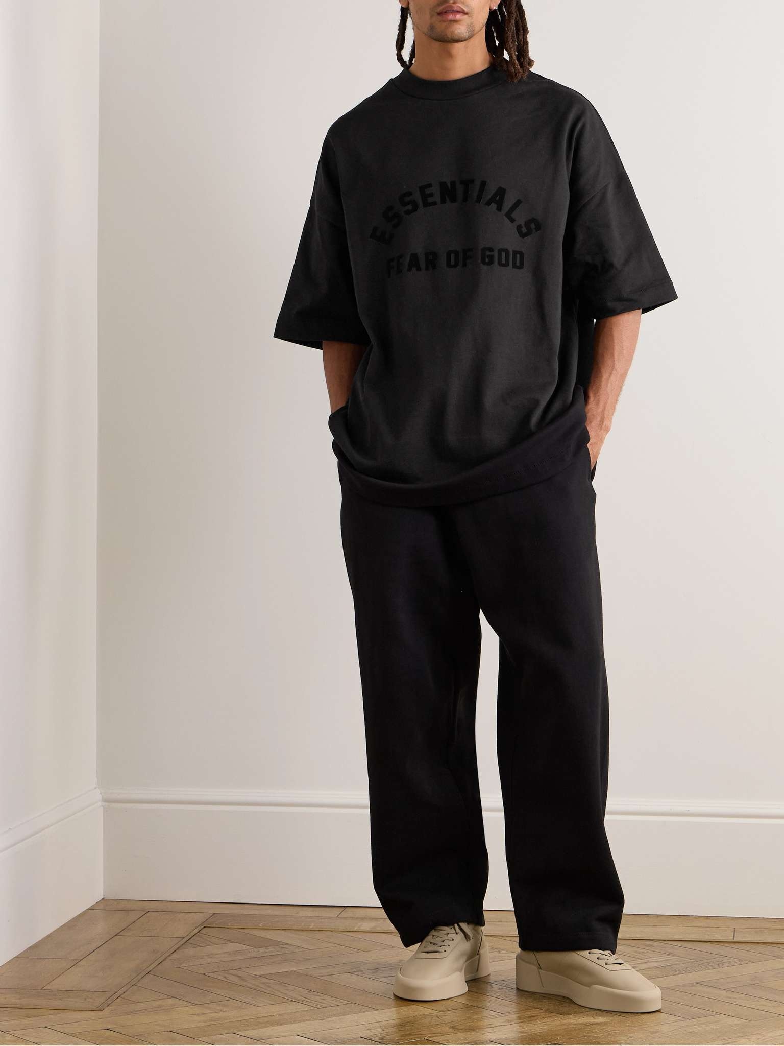 Oversized Logo-Appliquéd Cotton-Jersey T-Shirt - 2