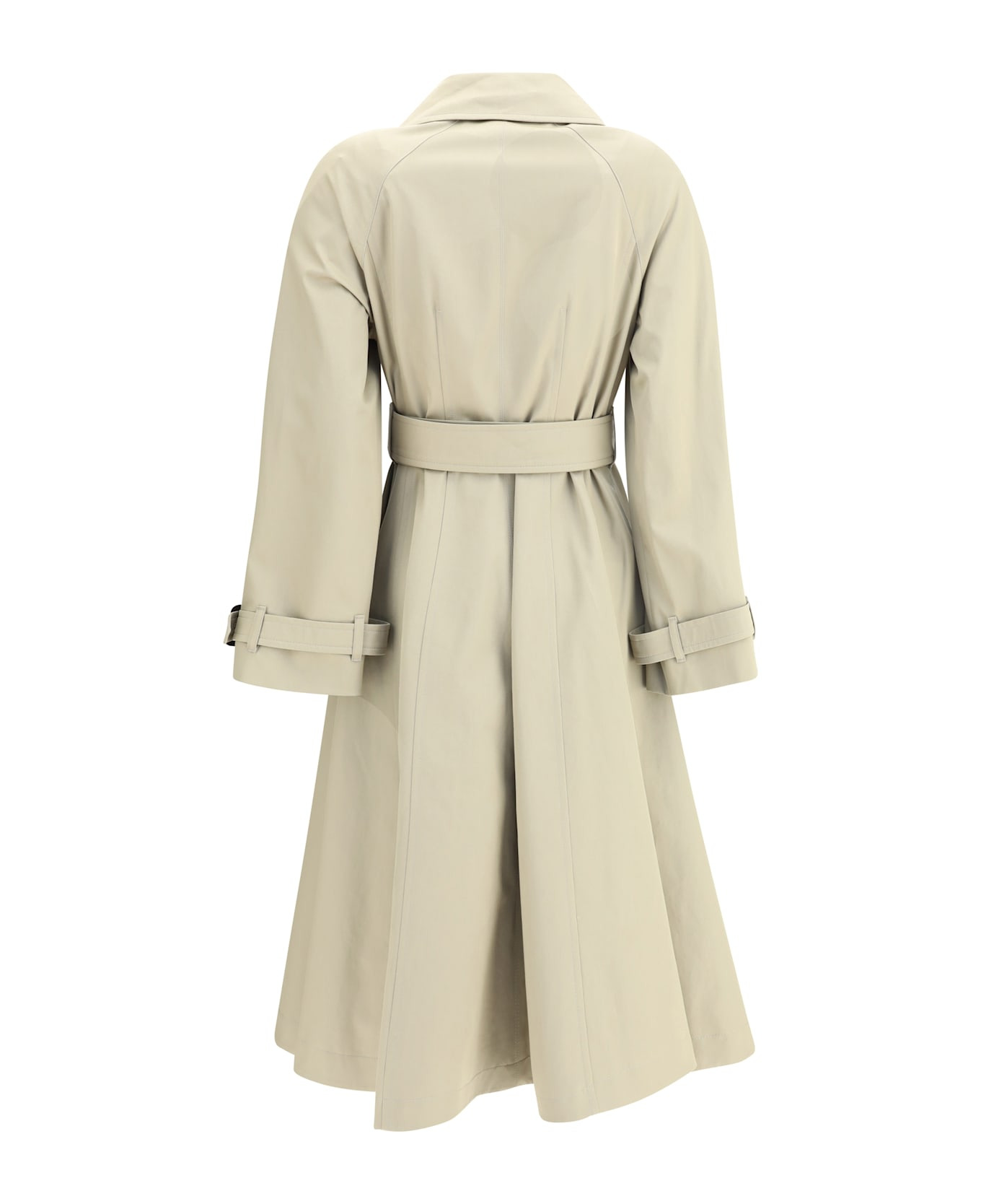 Ellingham Fit-and-flare Long Gabardine Trench Coat - 2