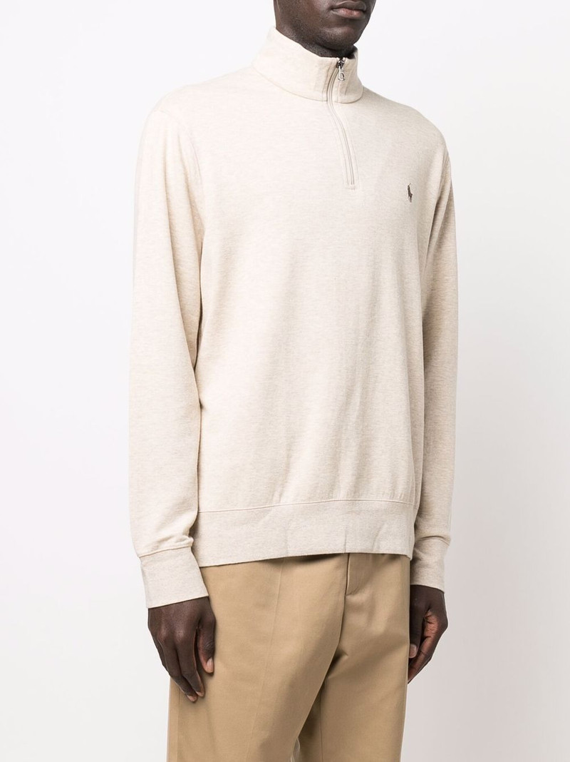 logo patch Zip Pullover 3
