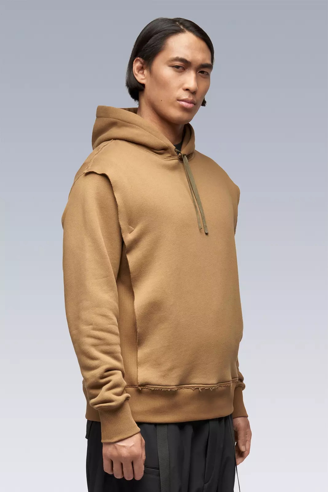 S26-PR Organic Cotton Hooded Sweatshirt Coyote - 2