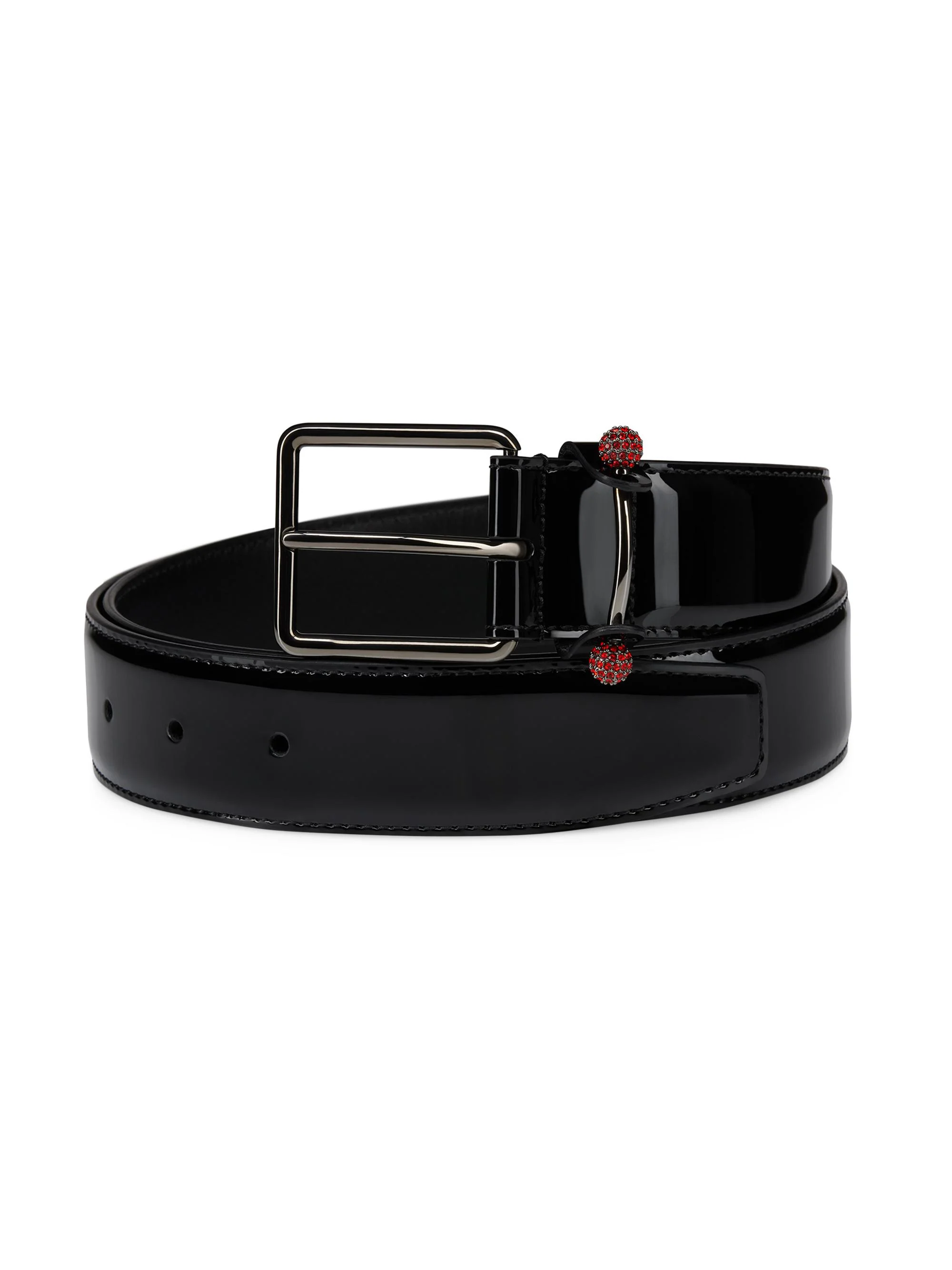 Men's Chambeliss Belt - Black Red - 1