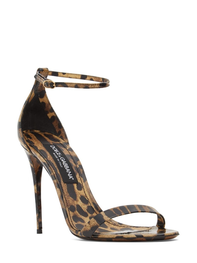 105mm Keira patent leather sandals - 3