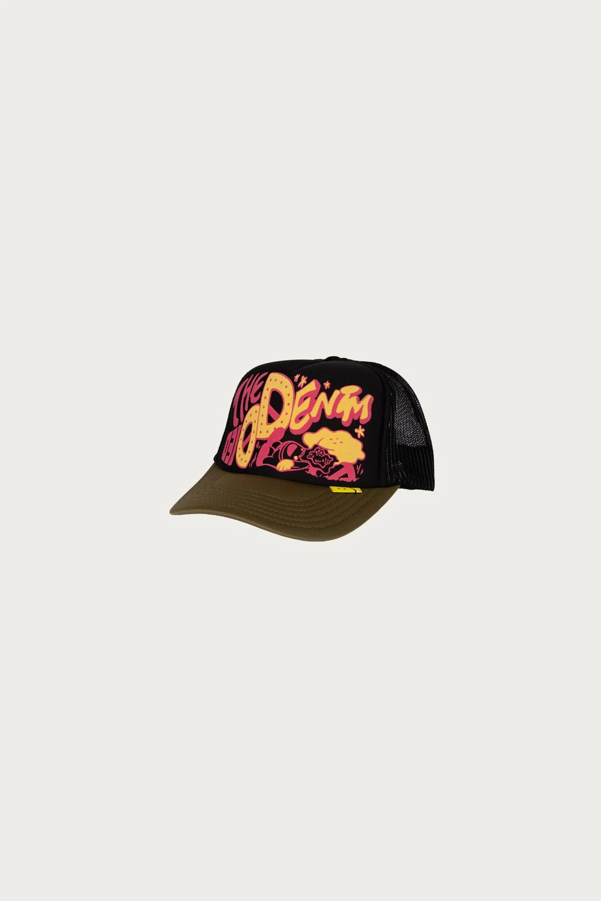 TH.D.D.Track Cap - Black/Olive - 1