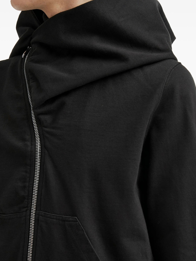 KNIT SWEATSHIRT MOUNTAIN HOODIE - BLACK 5