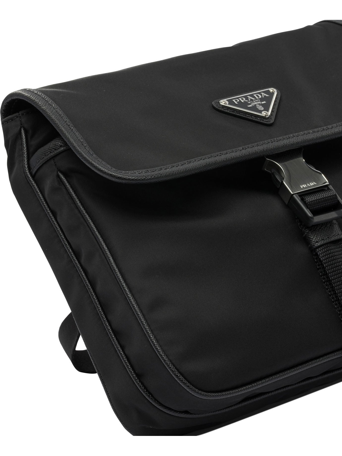 Prada Re-nylon And Saffiano Shoulder Bag - 4