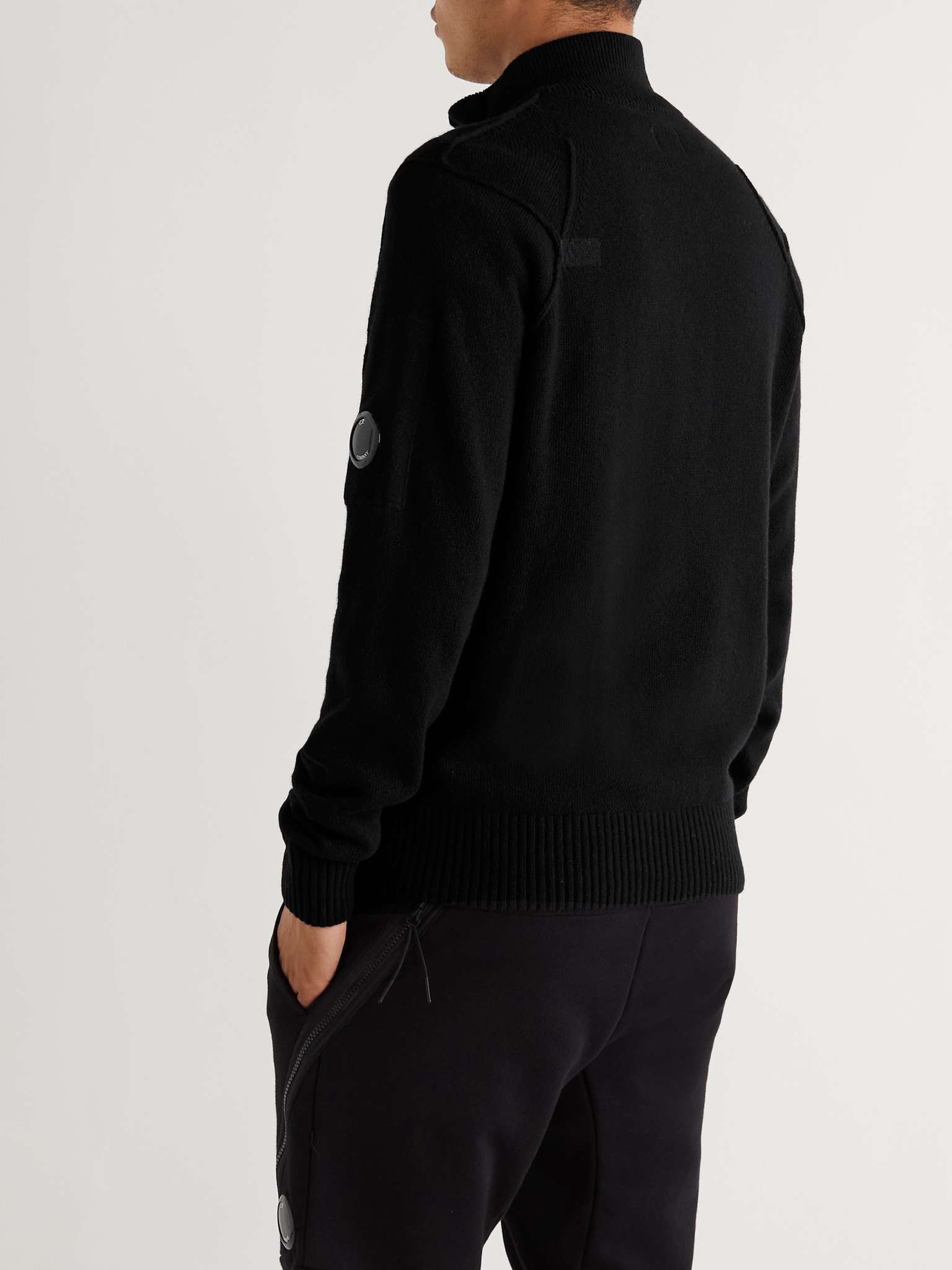 Wool-Blend Half-Zip Sweater - 4