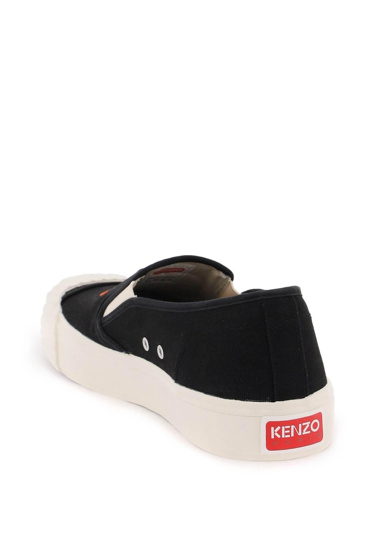 KENZO - 'SCHOOL' slip-on sneakers - 2