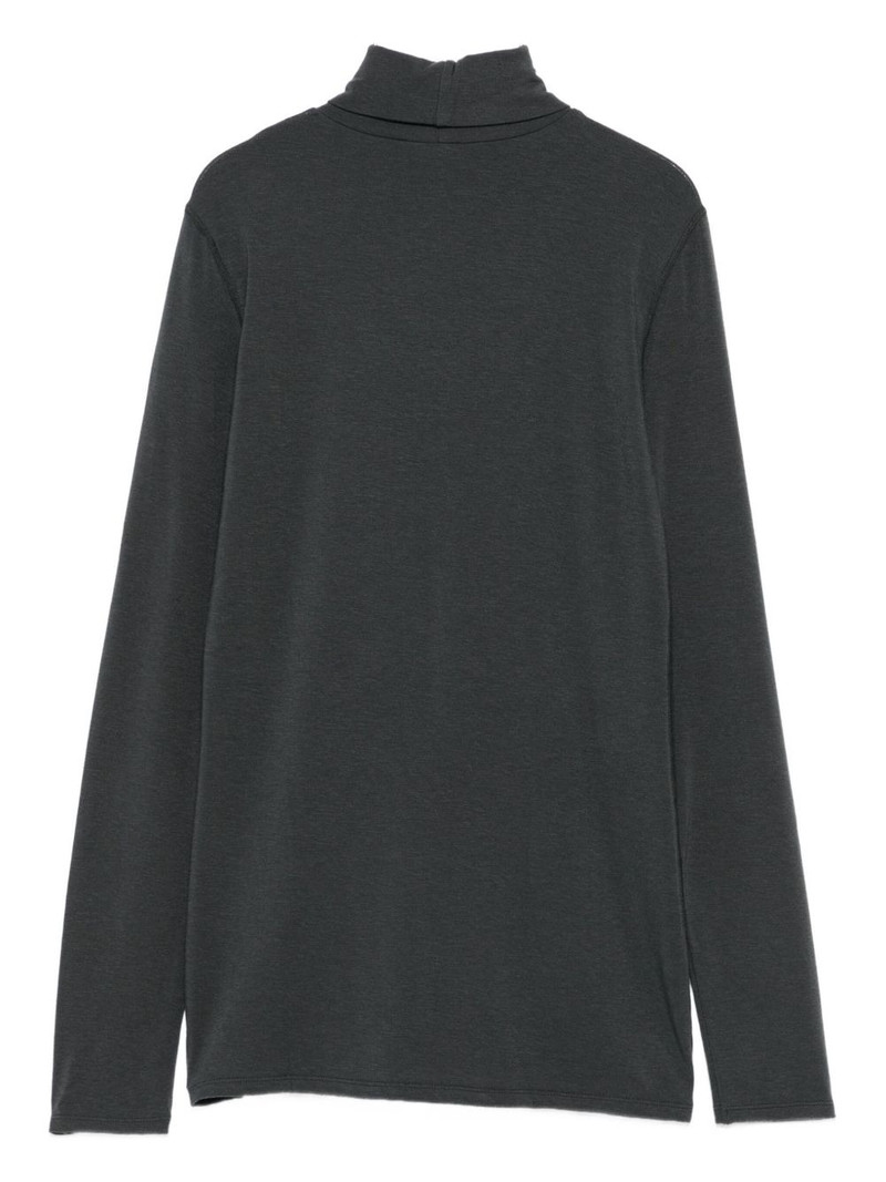 AMOMENTO roll-neck long-sleeve top outlook