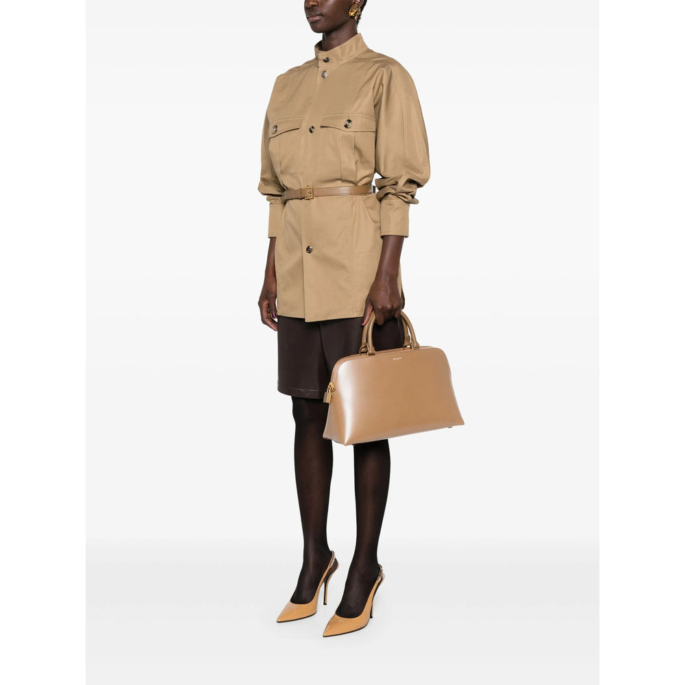 Saint Laurent Brown Tote Bags Women - 2