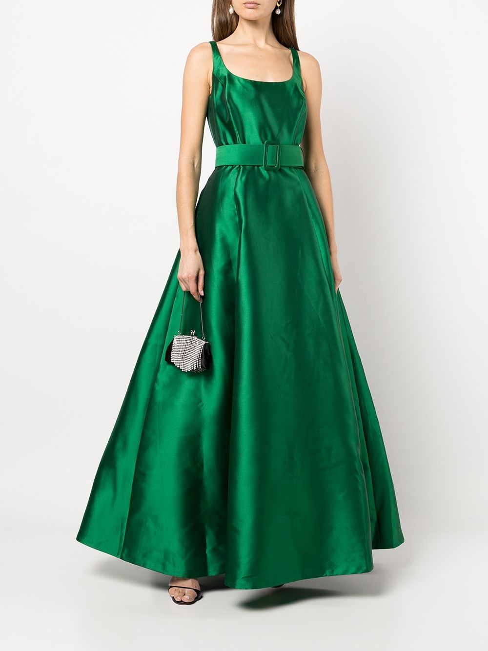 Kruse empire-line belted gown - 2