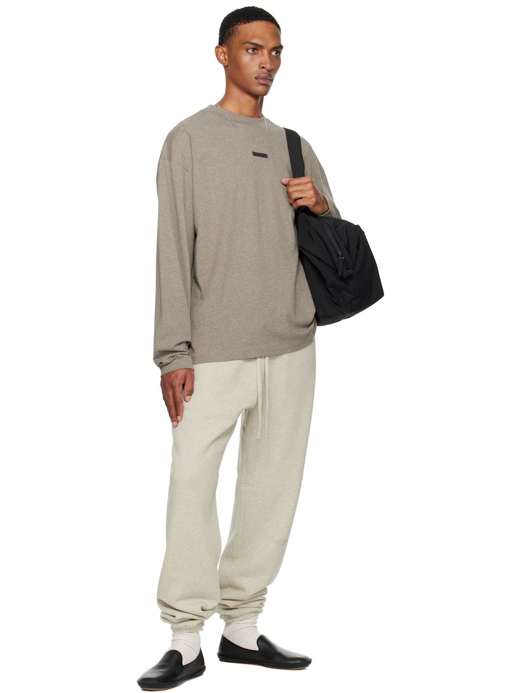 Brown Classic Fit Long Sleeve T-shirt - 4