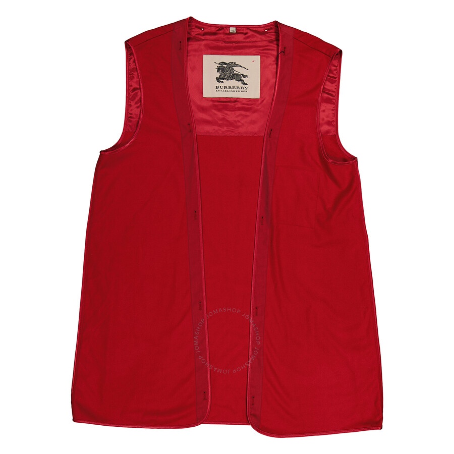 Burberry Parade Red Westminster Vest Warmer, Brand Size 58 (US Size 48) - 1
