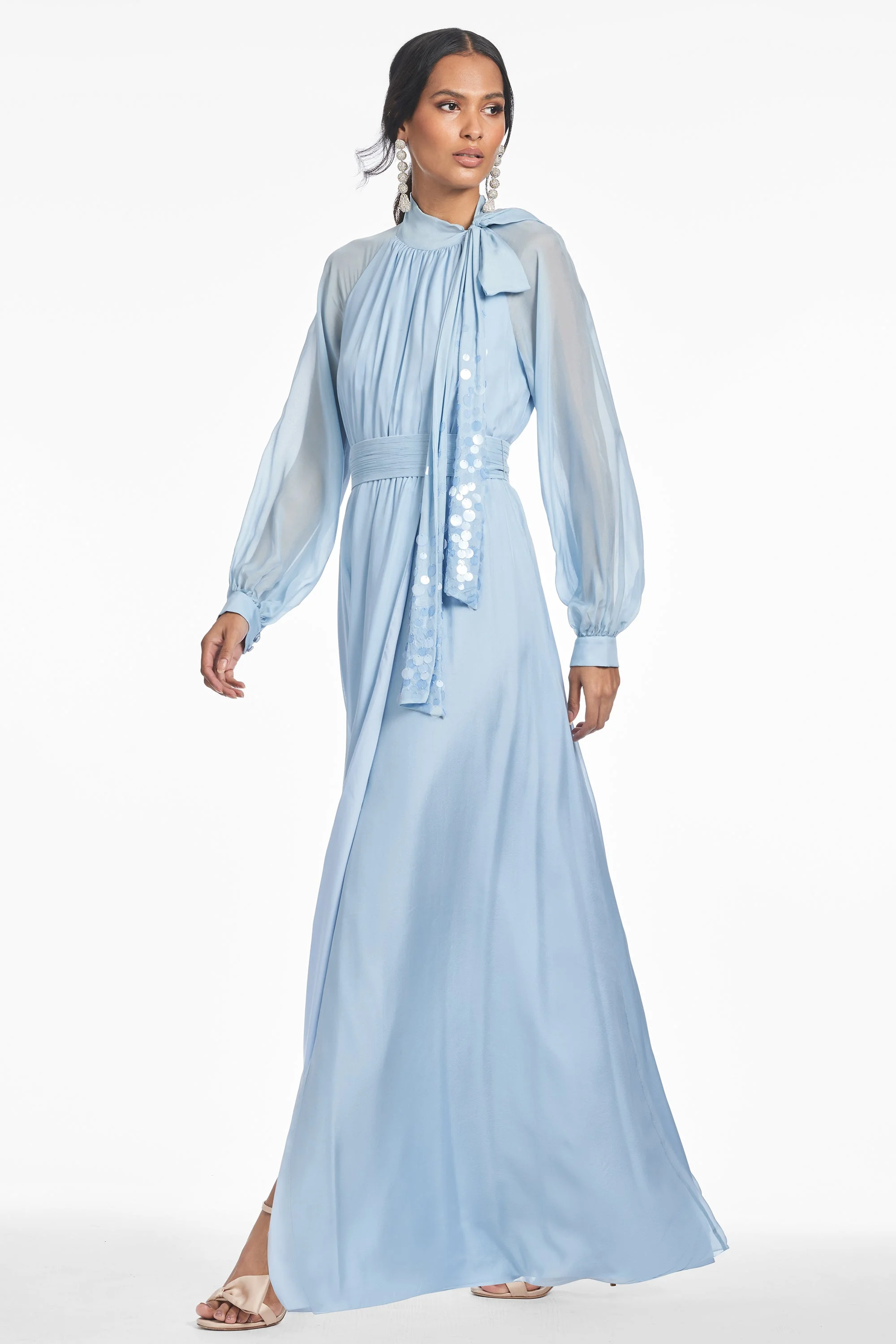 VERA GOWN - GLACIAL BLUE - 1