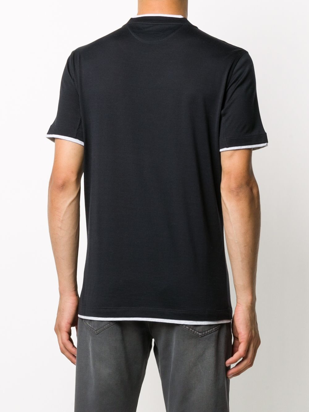 contrat-trim T-shirt - 4