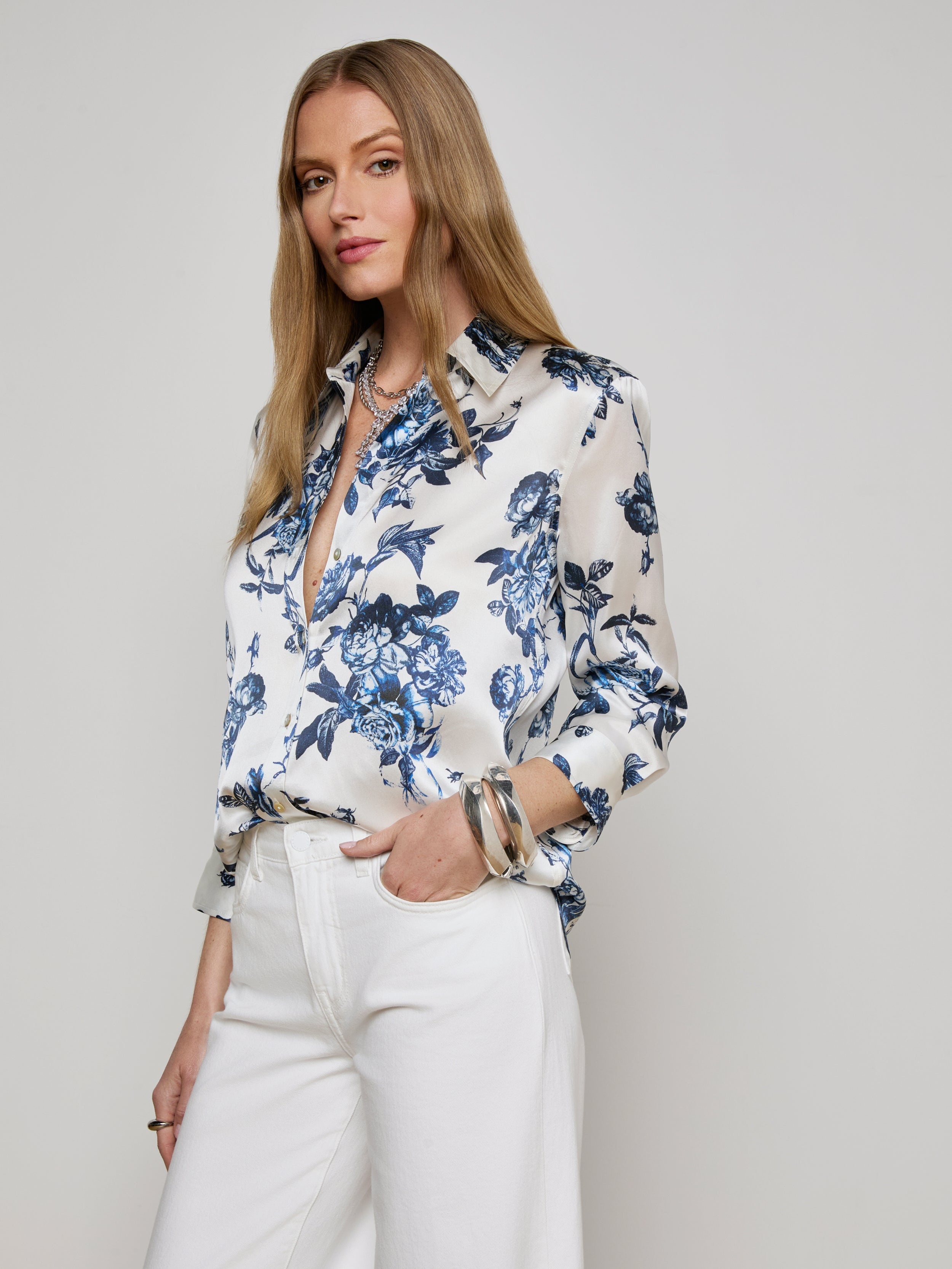 Dani Silk Blouse - 4
