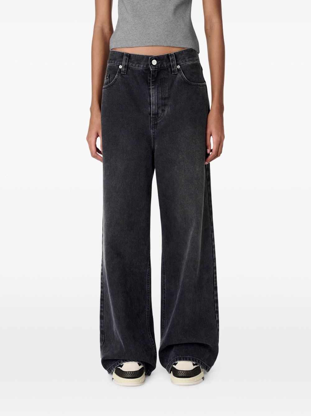 Clara wide-leg jeans - 3