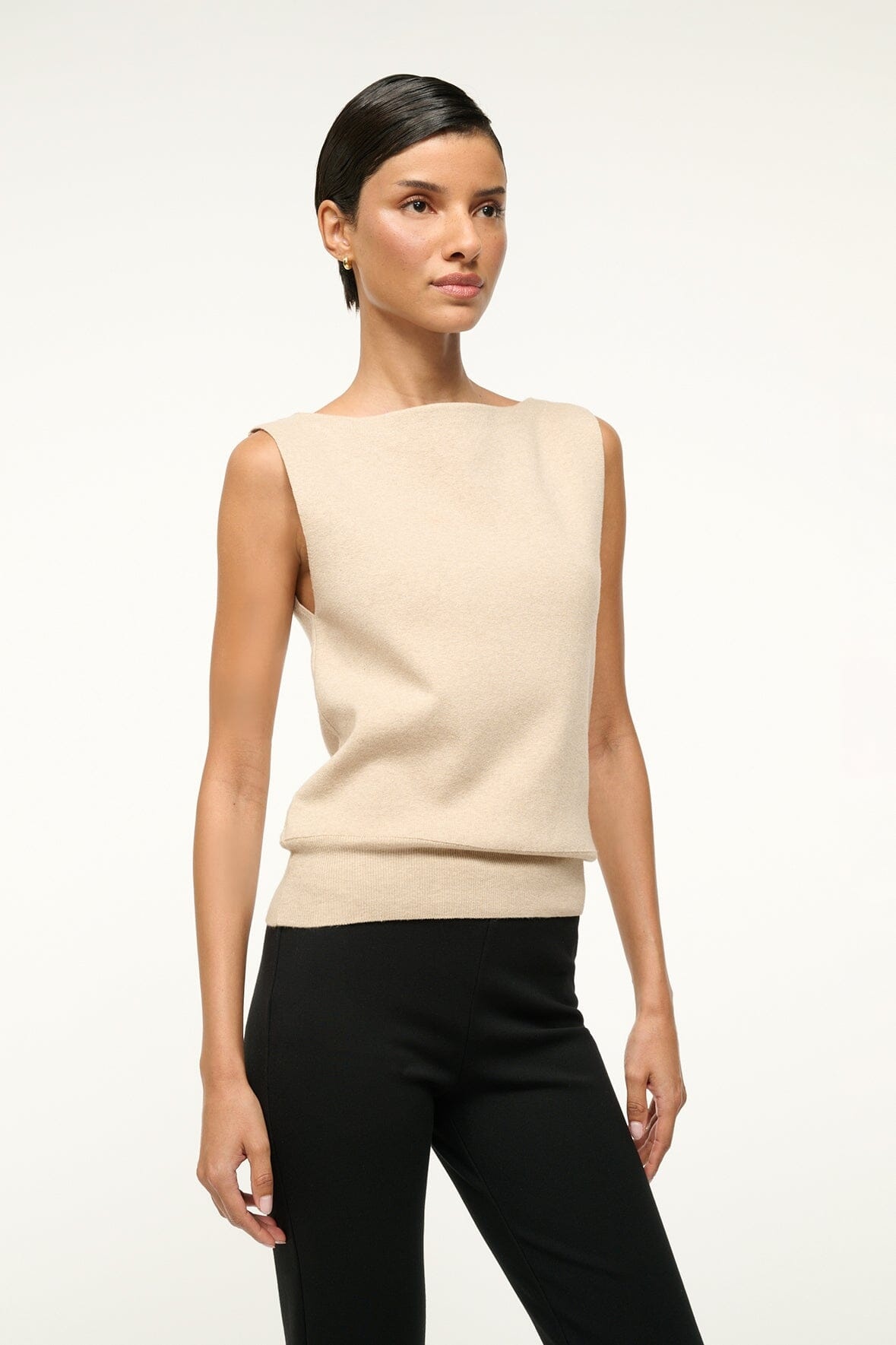 STAUD ROCKI SWEATER STONE - 3