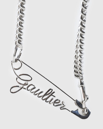 Jean Paul Gaultier Jean Paul Gaultier – Safety Pin Gaultier Necklace Silver outlook