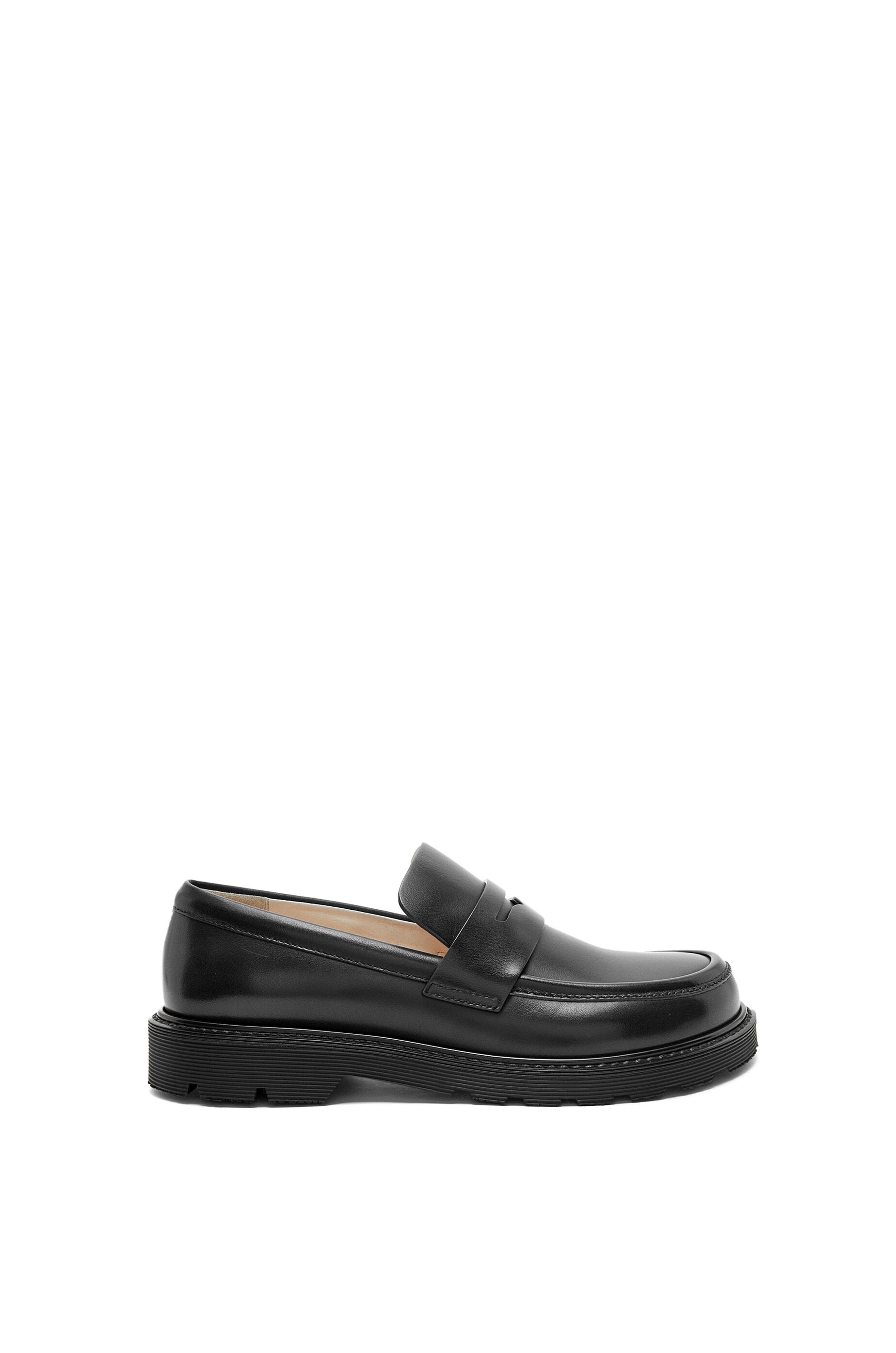 Blaze loafer in bicolour brushed-off calfskin - 1