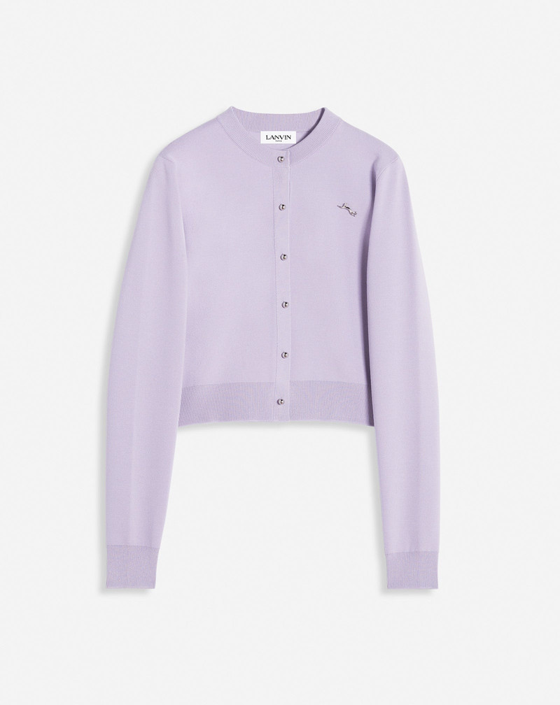 ROUND NECK CARDIGAN - 1