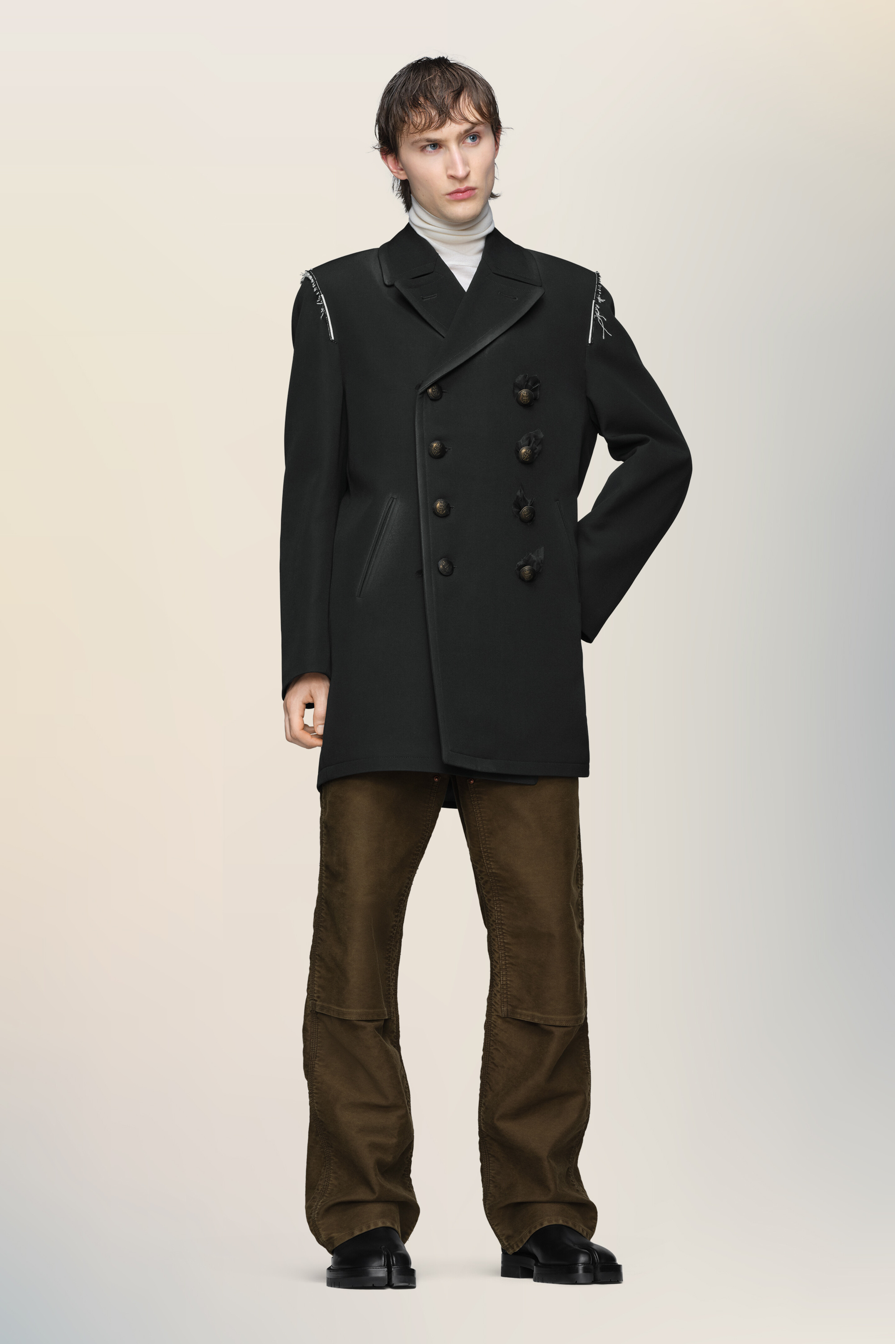 Reversible wool coat - 2